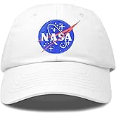 DALIX NASA Embroidered Mens Womens Cotton Dad Hat Baseball Cap Adjustable