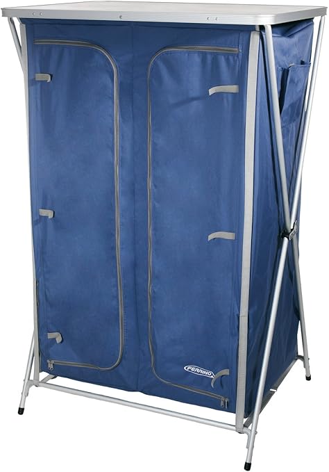 Ferrino Quick 140 Mueble Armario Plegable de Camping, Azul ...