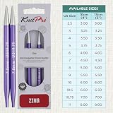 KnitPro Zing Interchangeable Circular Needles 5in 7.00mm 13cm view 4