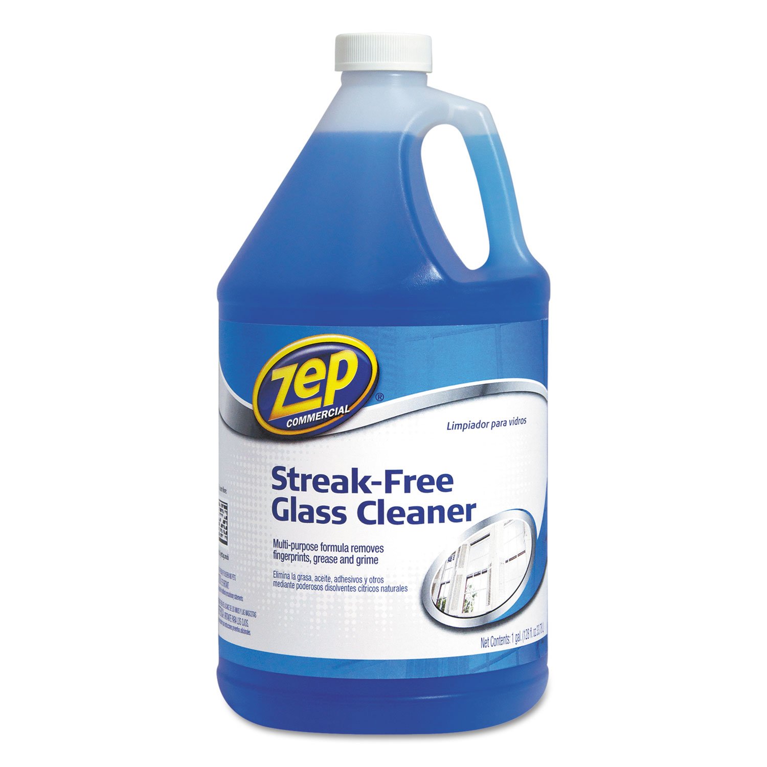 Zep Commercial 1041684 StreakFree Glass Cleaner, Pleasant Scent, 1 gal