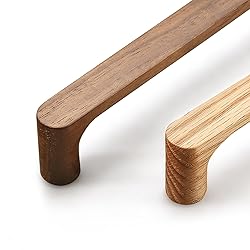 Evionlin Black Round 5 in 4 pcs Wooden Drawer Pulls