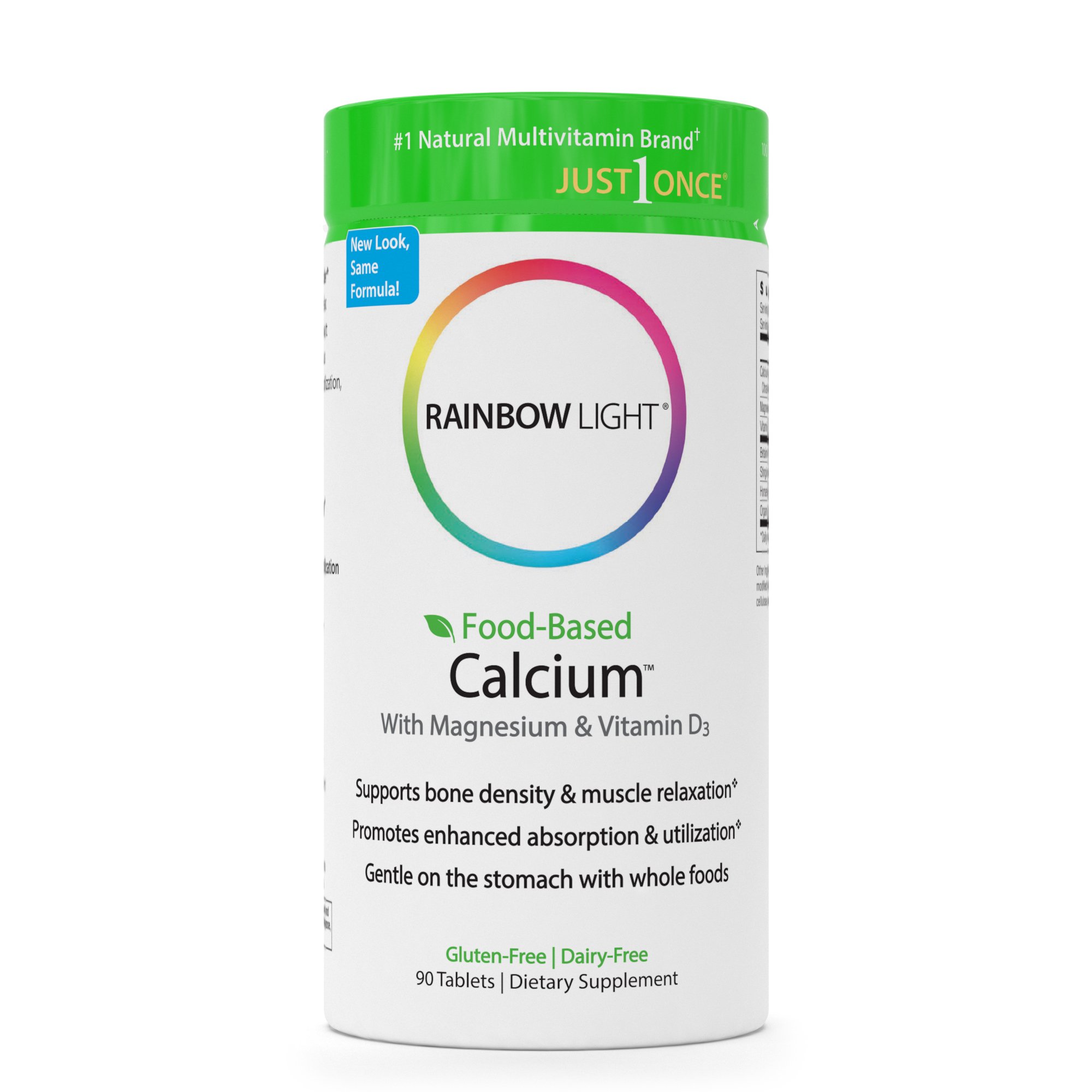 Rainbow Light FoodBased Calcium Calcium, Magnesium, and Vitamin D