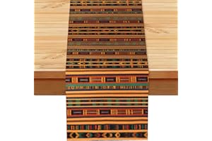 African Weaving Print 13x72 Inch Table Runner Dining Table Wedding Valentines Party Home Decor Table Runners