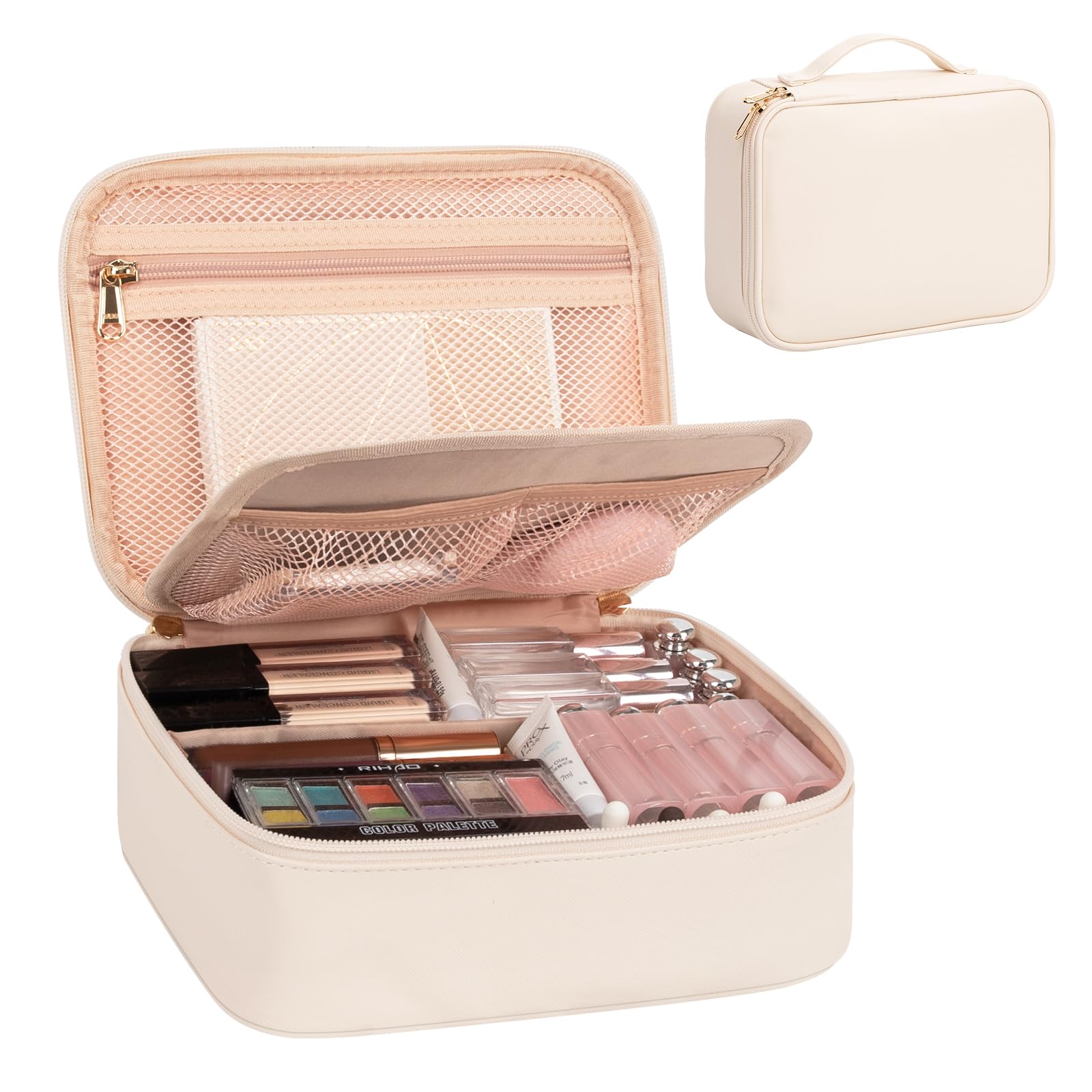 OCHEAL Makeup Bag, Cute Makeup Organizer Bag