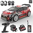 Speedywheels MJX Hyper Go 14303 1/14 RC Car Brushless 2.4G Remote Control 4WD Off-Road Vehicle High Speed RC Cars, Toys for Adults, Licensed Citroen Rally Car