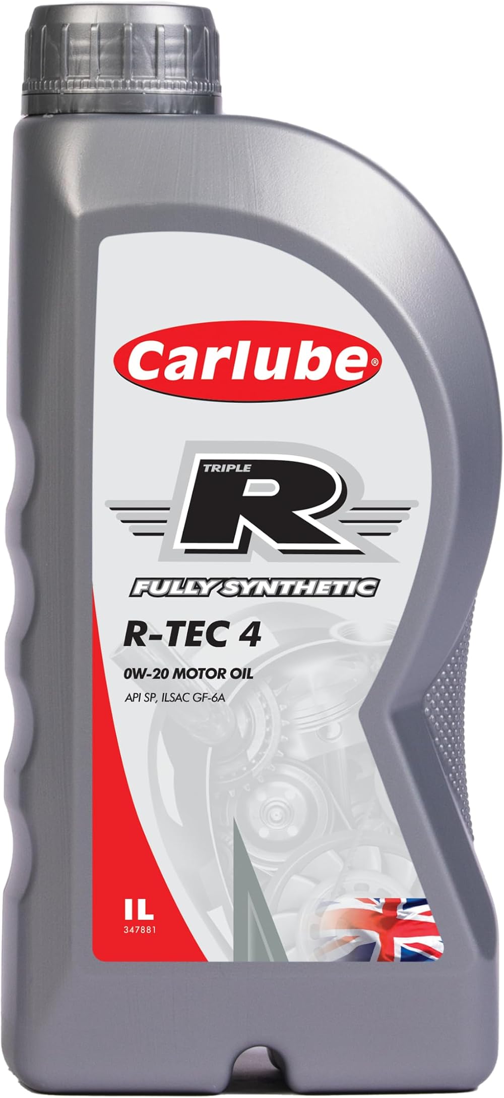 Carlube Triple R 0W-20 R-Tec 4 Full Synthetic Engine Oil 1L API SP GF-6A