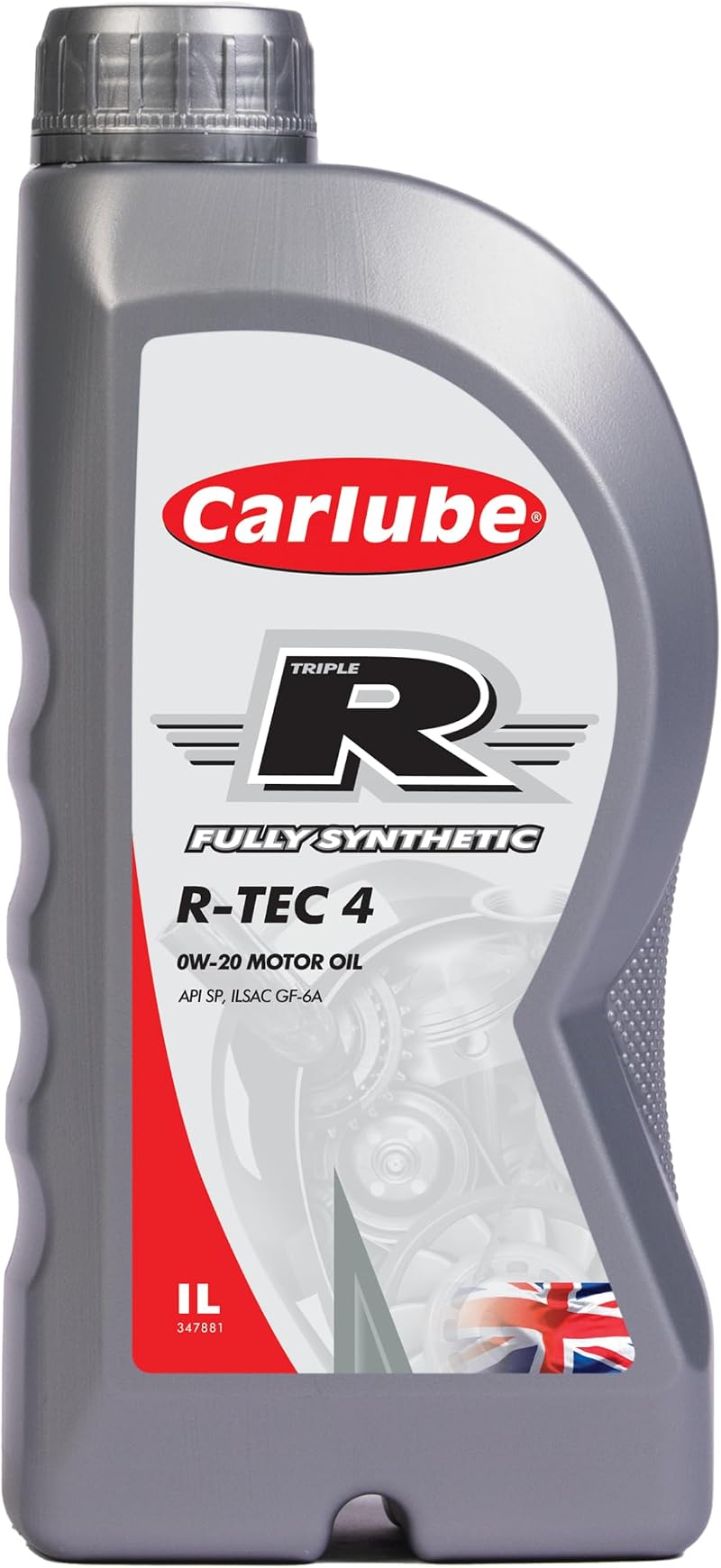 Carlube Triple R 0W-20 R-Tec 4 Full Synthetic Engine Oil 1L API SP GF-6A