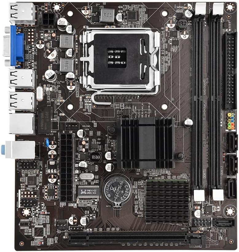KVSERT G41 Motherboard LGA775/771 DDR2 Dual Channel 8GB 4xSATA2 1xPCI-E VGA USB