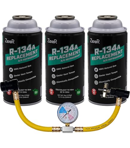 Amazon.com: ZeroR® Premium Repair & Recharge Kit for R134a