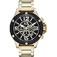A|X Armani Exchange Chronograph Watch for Men with Stainless Steel, Silicone or Leather Band