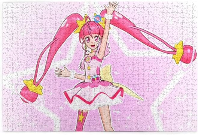 Amazon Co Jp トゥインクルプリキュア 星奈ほしなひかる 羽衣はごろもララ 天宮あまみやえれな 香久矢かぐやまどか ユニ マオ バケニャーン キュアコスモ 6 1000ピース ジグソーパズル アヒル パズル レジャー おもしろい おもちゃ 誕生日プレゼント 贈り物 75 50cm