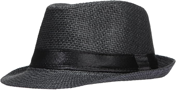 toddler black fedora hat