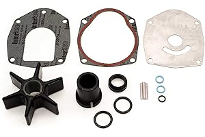REPLACEMENTKITS.COM Water Pump Impeller Kit Compatible with Mercruiser Alpha One Gen II & Mercury Outboards 100-250 HP 4 Strokes (Replaces 47-8M0100527)
