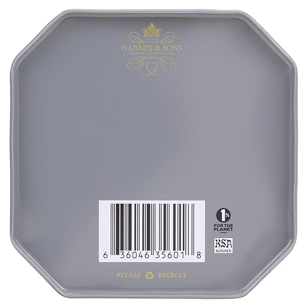 HARNEY & SONS VICTORIAN LONDON FOG TEA, BLACK AND OOLONG TEA WITH CITRUS, VANILLA AND LAVENDER | 30 SACHETS, HISTORIC ROYAL PALACES COLLECTION (TIN DESIGN MAY VARY)