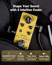 FLAMMA FC11 Auto Wah Pedal Envelope Filter Guitar