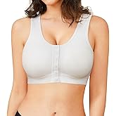 BRABIC Front Closure Compression Full Coverage Bras for Women Post Surgery Everyday