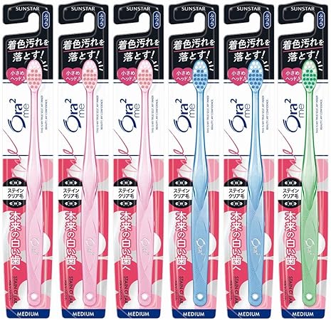 Amazon Ora2 オーラツー ミー ハブラシ ステインクリア ふつう 6本パック Ora2 オーラツー ホワイトニング 通販