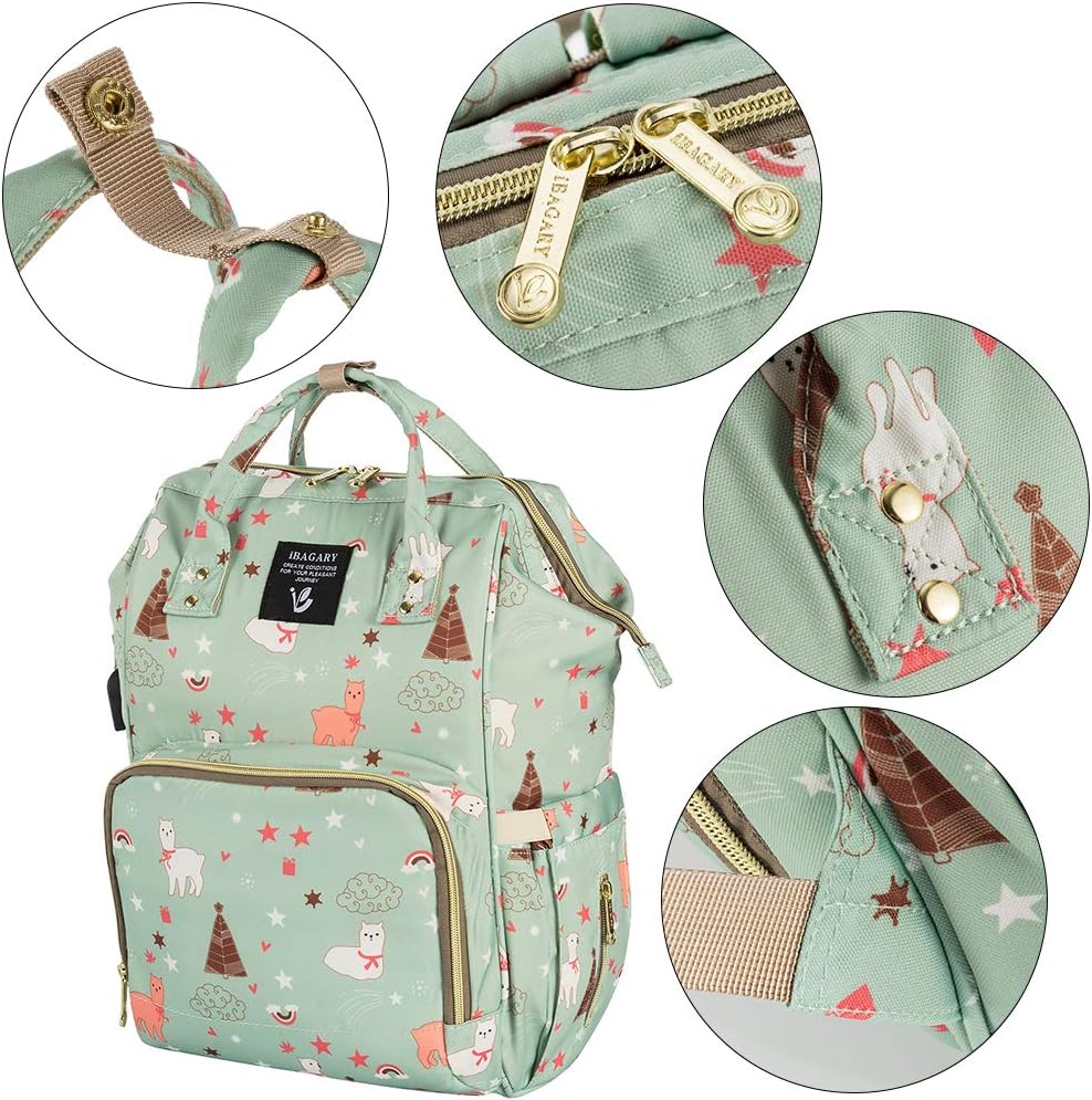 HALOViE Mochila para Pañales Mochila de Pañales y Biberones Bolsa de  Pañales Para Bebés Bolso Maternal Cambiador Impermeable Gran Capacidad  Bolso de Viaje Multifuncional Organizador Cochecito Bebé Bolsos cambiadores  futakuchi-hakata.com