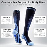 Calves Kelson 2 Pairs Compression Socks 20-30 mmHg Knee High view 3