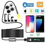 YSDRoyal Endoscope iPhone, Wireless Endoscope Inspection Camera Borescope iPhone