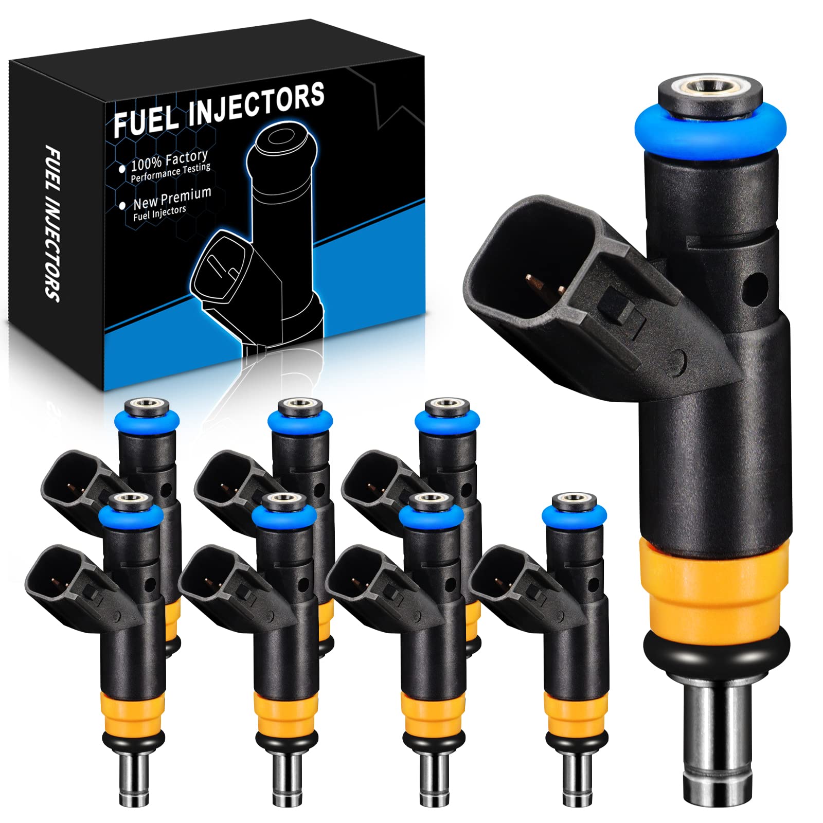 thumbnail image 2 of 8-Pack Siemens Fuel Injectors For 2011-2018 Ram 1500 5.7L V8 – GB Remanufactured, Lifetime Warranty 2 of 4