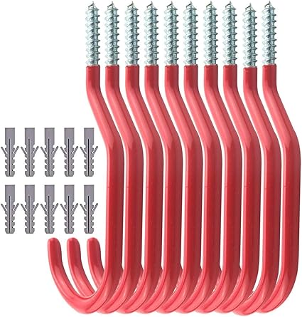 Tootaci Bike Crochets, Lot de 10 Vélo Stockage Crochets Set, à visser
