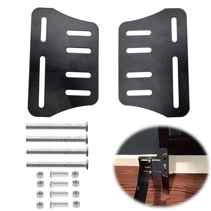 Buy 2 PCS Bed Frame Brackets ModiPlate Bed Frame Adapter/Connector