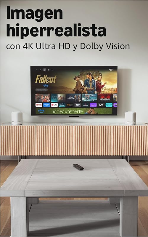 Amazon fire tv stick 4k máx. | dispositivo de streaming compatível com wi-fi 6e e ambiente de fundo