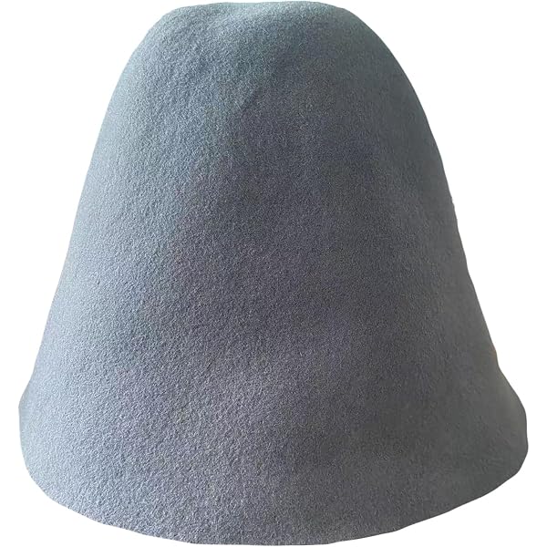 Wool Felt Cone Cloche Hood Millinery Hats Fascinators Block  display picture 2
