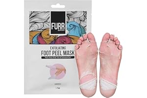 Peeling & Exfoliating Foot Mask | Reduces Dry Skin & Hard Calluses | Exfoliates, Moisturizes & Hydrates Feet | Nourishing Foo