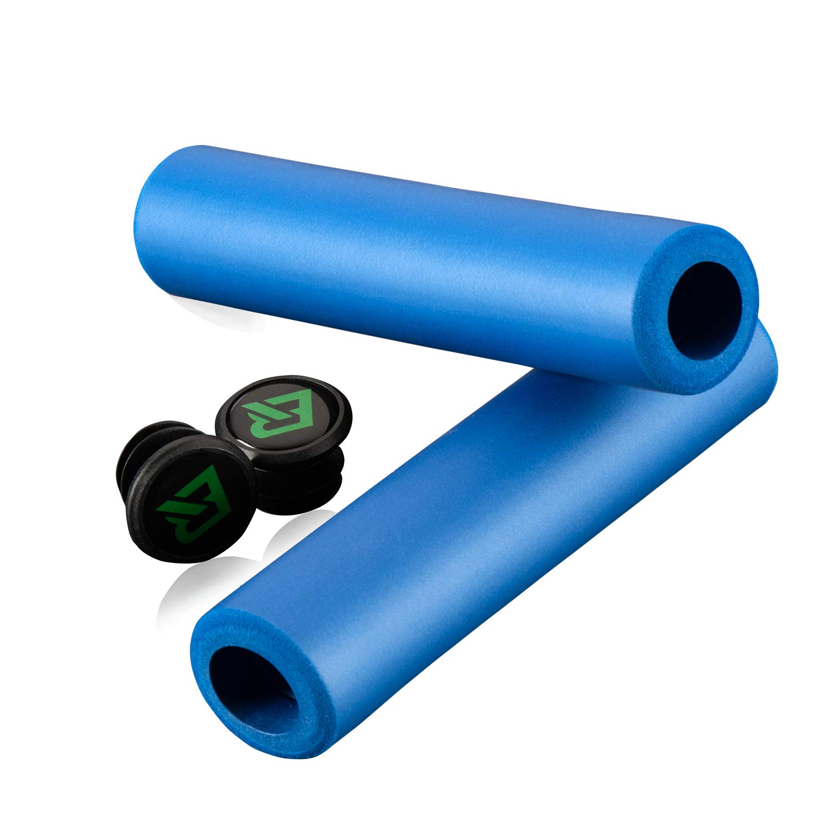 Photo 1 of ROCKBROS Bike Handle Grips Foam Comfortable Shock Absorption Bike Handlebar Grips Suit for BMX, Mountain, MTB, Beach Cruiser, Scooter