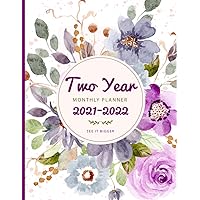 See It Bigger Monthly Planner 2021-2022: 2 Year Monthly Planner Calendar Schedule Organizer| 24 Month Calendar…