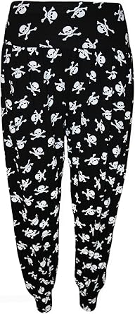 printed harem pants plus size