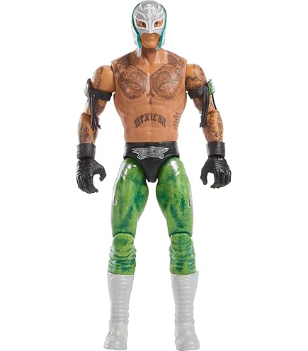 Amazon.com: WWE Mattel Rey Mysterio Action Figure Series 121