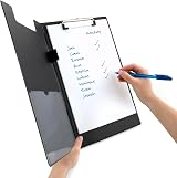 Rapesco Foldover Clipboard with Pocket A4+ Black VFDCB0B3 view 2