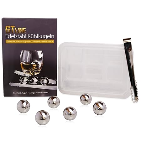 Compra Whisky piedras Juego de gtline - 6 cubitos de hielo ...