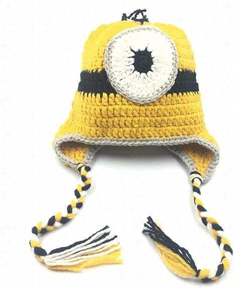 Amazon ミニオンズ 風 ニット帽 キャップ 大人 コスプレ 衣装 怪盗グルー ミニオン 危機一髪 一つ目 あきんど コスプレ 仮装 通販