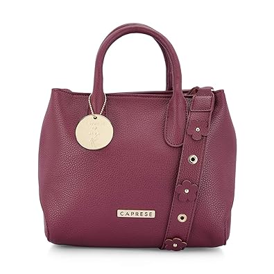 Caprese Larisa Womens Satchel (Wine)