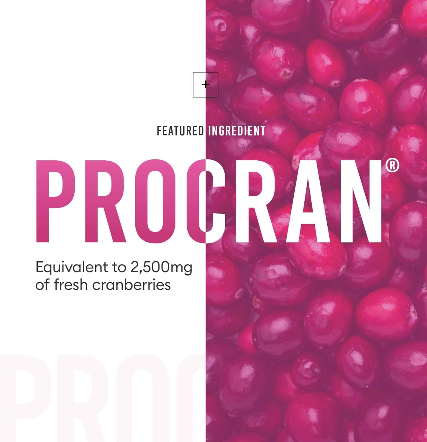 Prebiotics & Probiotics for Women - Clinically Proven ProCran - Organic Prebiotics, 50 Billion CFU, D-Mannose & Cranberry for Digestive, Immune, Feminine Health, Soy & Dairy Free, 30 Vegan Capsules: Health & Personal Care