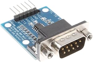 NOYITO TTL to RS232 Module TTL RS232 Male Female Mutual Conversion Module Serial Level Conversion to SP232 TTL Serial Port Co