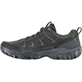 Oboz Men's Sawtooth X Low Hiking Shoe | Rugged Leather Hiking Shoes with Cushioned Support and Heavy-Duty Traction for Day Hikes and Long Treks