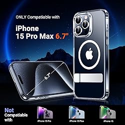 Temdan Magnetic for iPhone 15 Pro Max Case