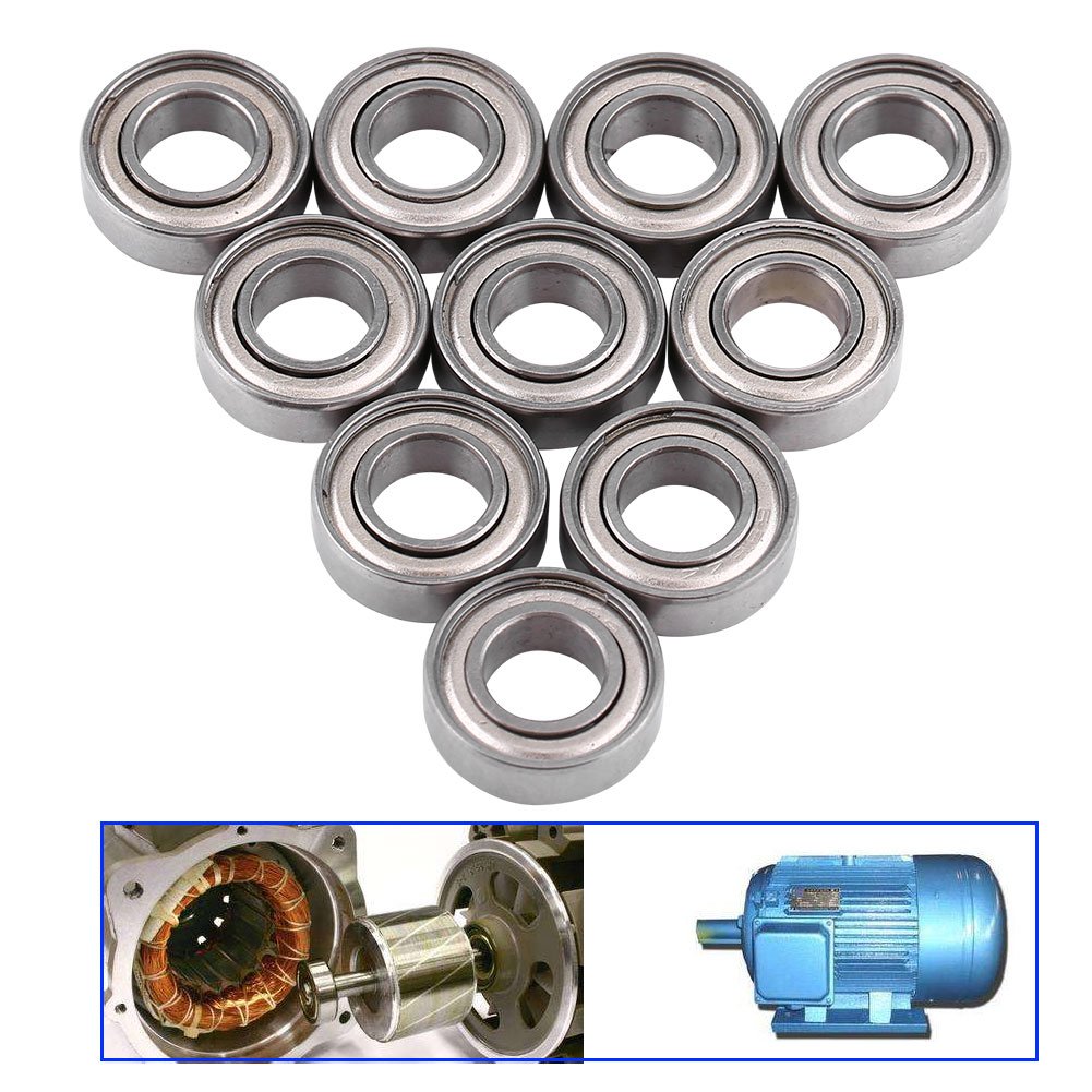 Hilitand 10 Pcs/Set 688ZZ Ball Bearings Mini Metal Ball Bearing Double Shielded Deep Groove Ball Bearing 8x16x5mm - Image 4