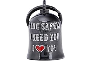 CYZBTBL Motorcycle for Bells - Motorcycle Angel Bell for Men Women,Bell Biker Accessory,Guard Riding Safety