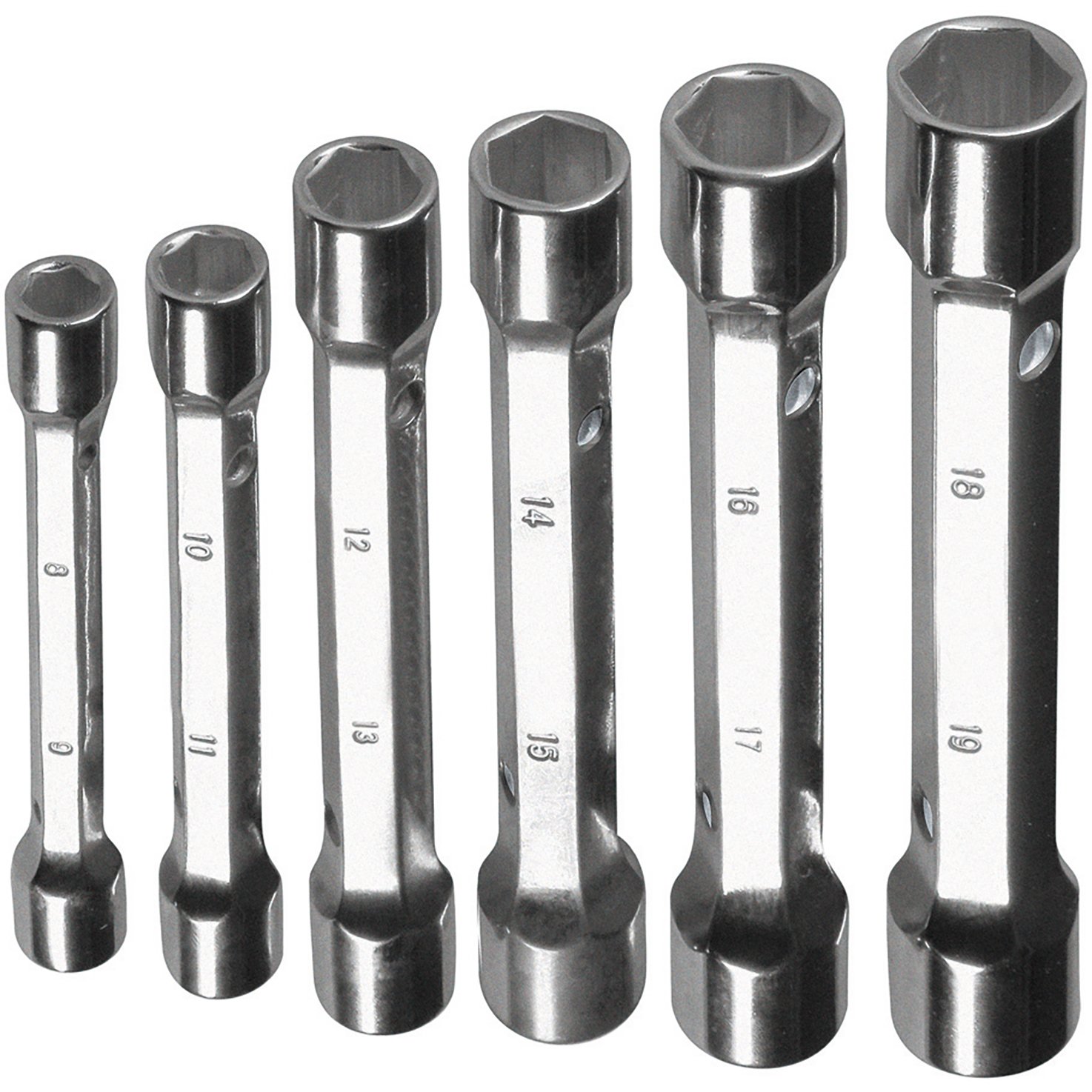 Valex Heavy Duty Double Tube Wrenches Set of 6