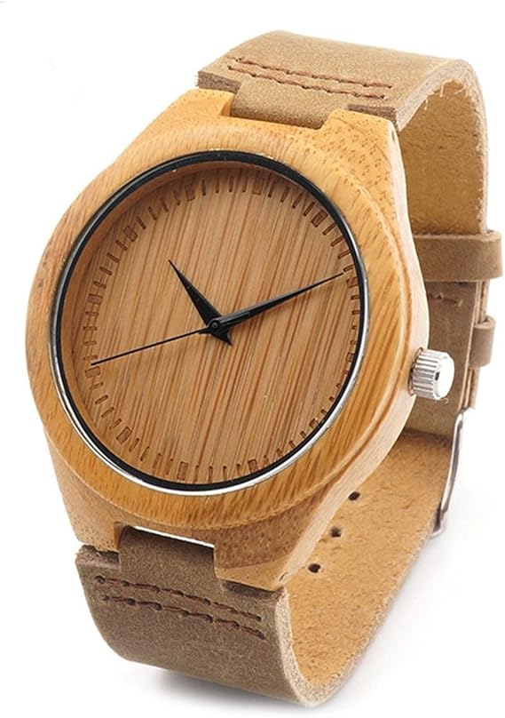 Amazon Coofeel 木製腕時計 ウッドウォッチ 竹の木 腕時計レディース時計 メンズ アナログ腕時計 本革バンド 天然木 クリスマスプレゼント 贈り物 細い針 レディース 時計 レディース腕時計 腕時計 通販