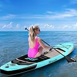 Marcello Inflatable Paddle Board 10'6 x 33 x 6 with Pump Leash Case Backpack view 6