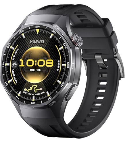 Huawei Watch GT 5 Pro 46 mm Smartwatch, Sharp-Edged Design, up to