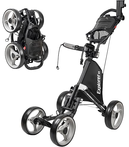 Amazon.com: Clicgear Model 8+ | 4-Wheel Golf Push Cart (Black
