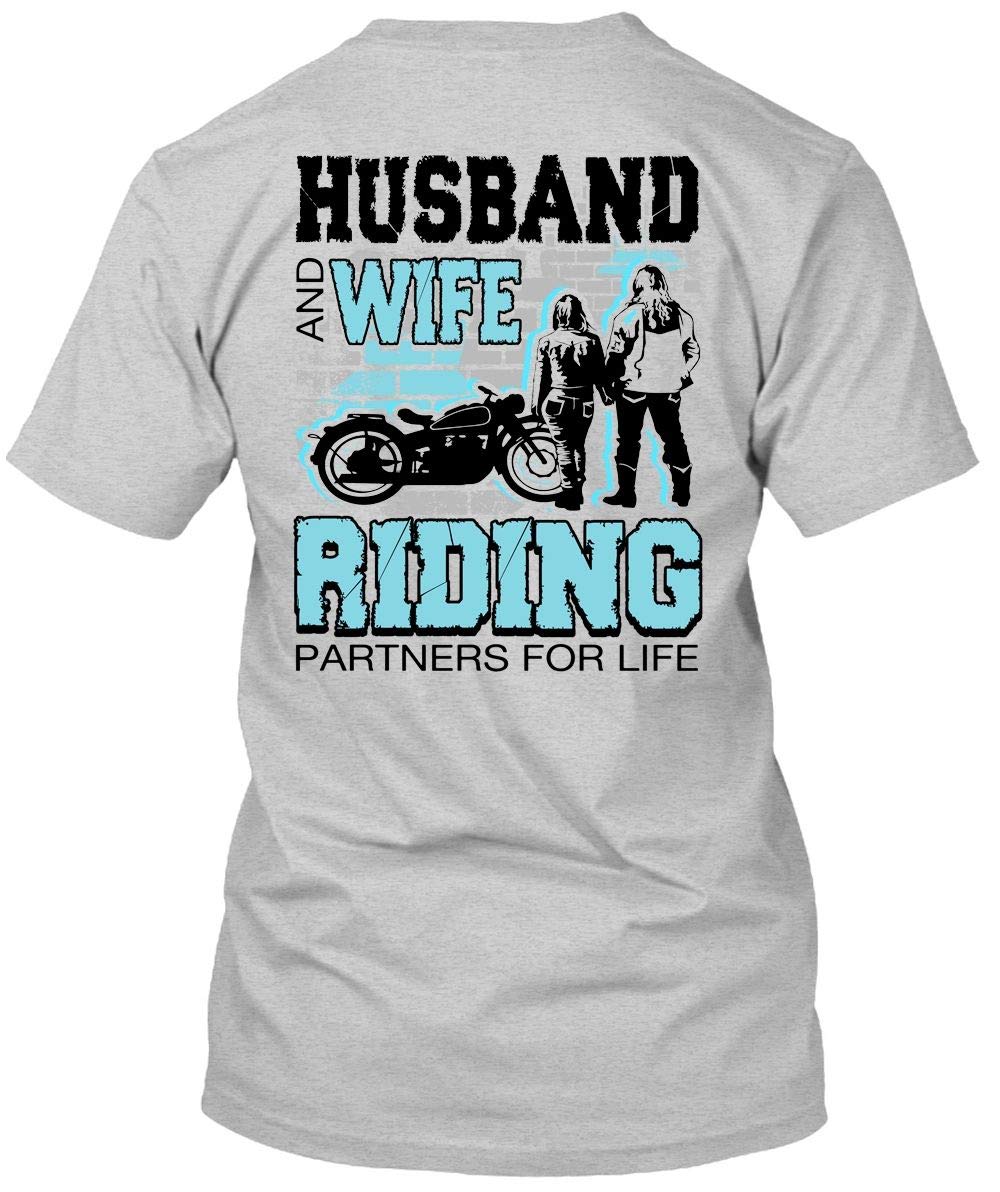 Husband And Wife Riding Partners For Life T Shirt I Love Husband T Shirt Minaze